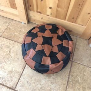 SOLD Large Moroccan pouf